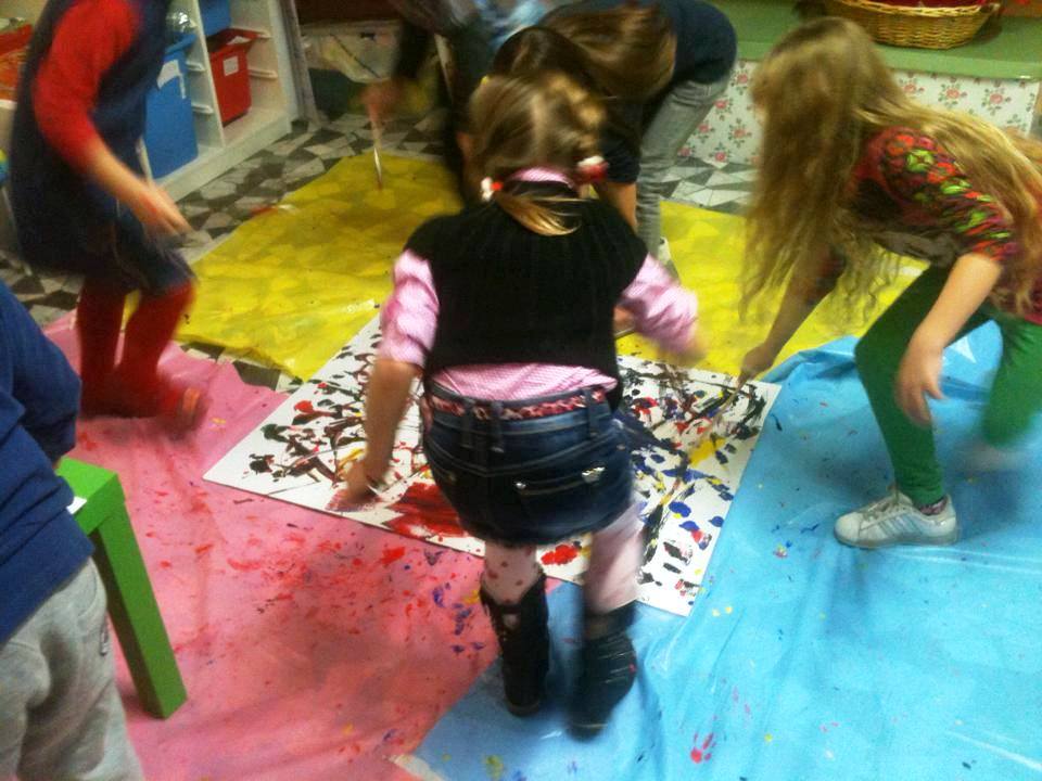 Pollock, pittore senza pennello: action painting