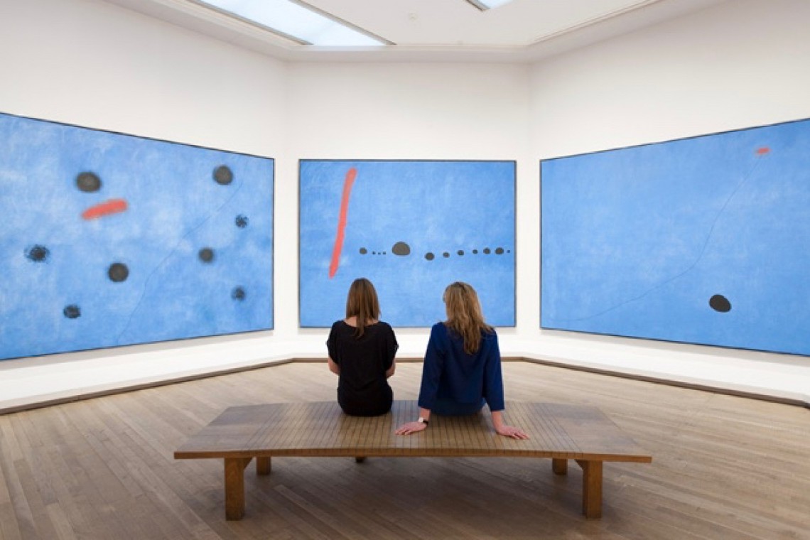 Mirò Trittico Blu