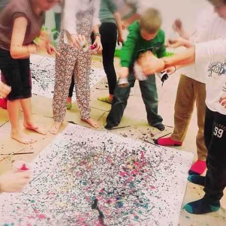 Pollock e lo strano caso del pittore senza pennello: action painting