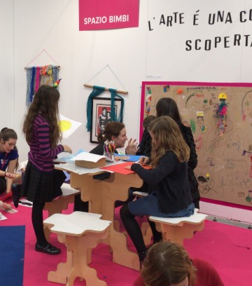 Affordable Art Fair: kids area